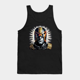 Gear up for Justice: Unleash Your Inner Dredd with the Exclusive Judge Dredd T-Shirt! Tank Top